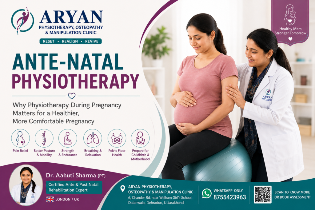 Ante-Natal Physiotherapy: Why Physiotherapy During Pregnancy Matters for a Healthier, More Comfortable Pregnancy